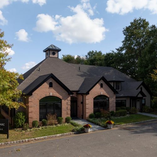 Exterior of clubhouse