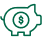 Piggy bank icon