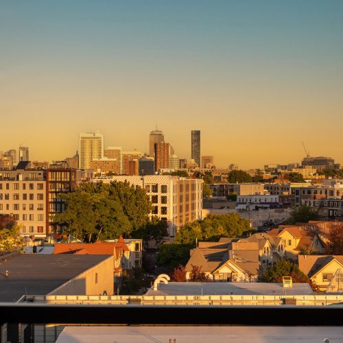 Breathtaking views from Alder’s balconies, where every sunset feels like a personal masterpiece.	