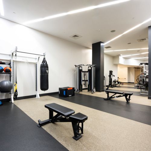 Expansive space for you to move	