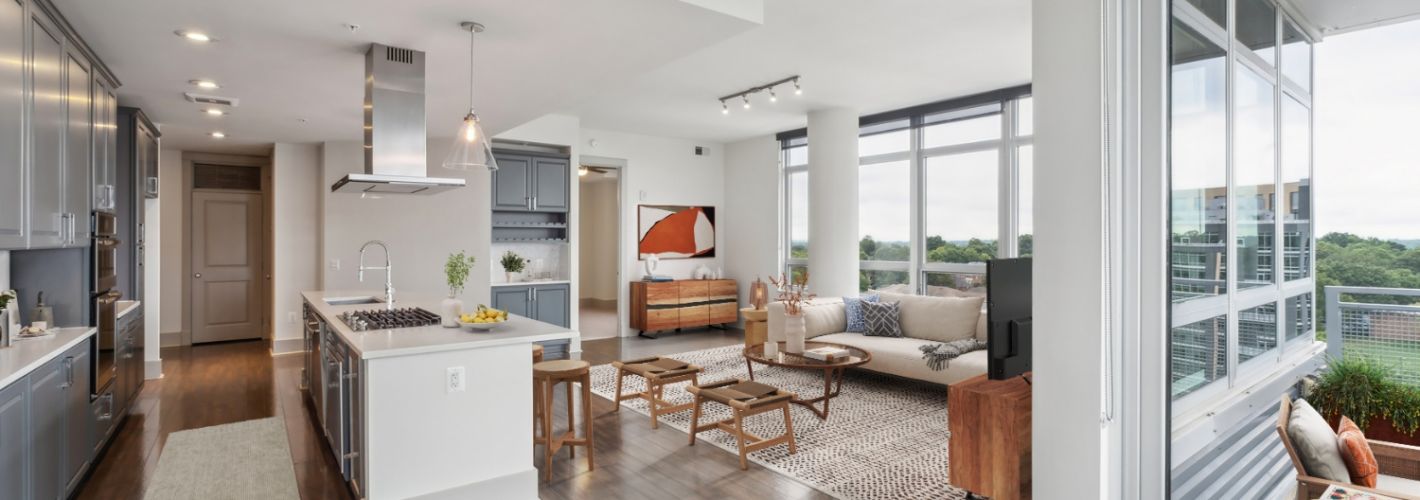 Haden : Enjoy expansive floor plans with balcony spaces.
