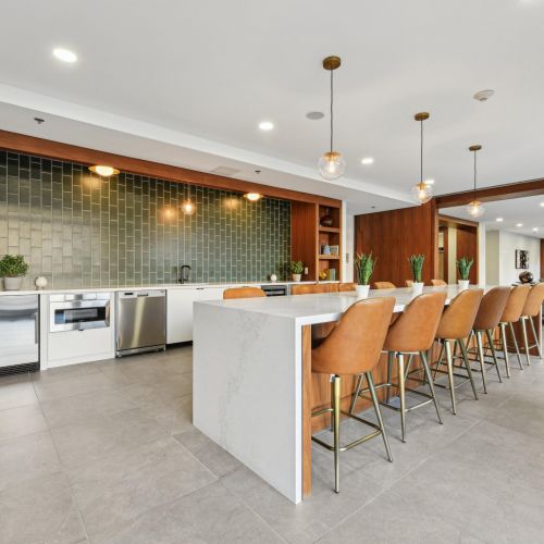 Resident kitchen and dining