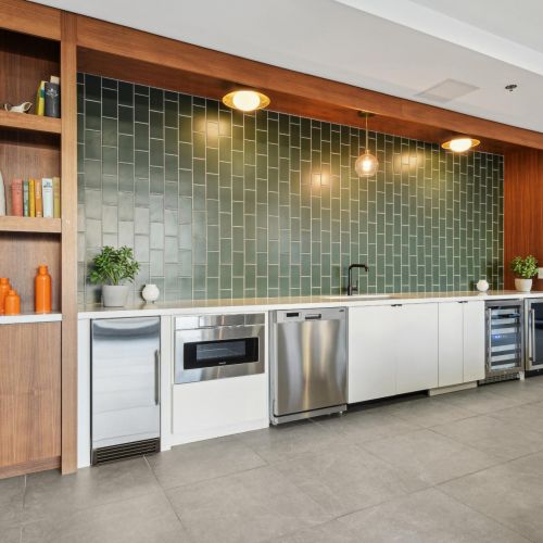 Resident kitchen and dining