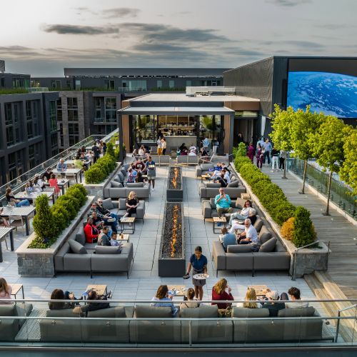 Wine & dine at The Ridge Club's rooftop restaurant