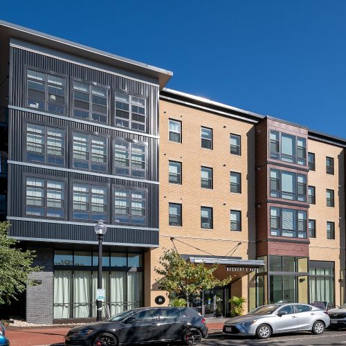 Beckert's Park Building Exterior	