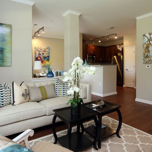 Modern open concept layouts help conversation flow as you host friends and family.	