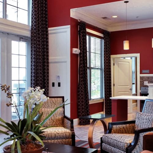 A quiet, serene atmosphere 	