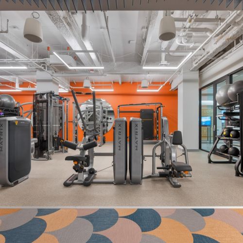 Advanced weight machines for maximum results.	