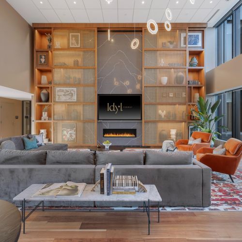 Rooftop warmth, entertainment, and ambiance.	