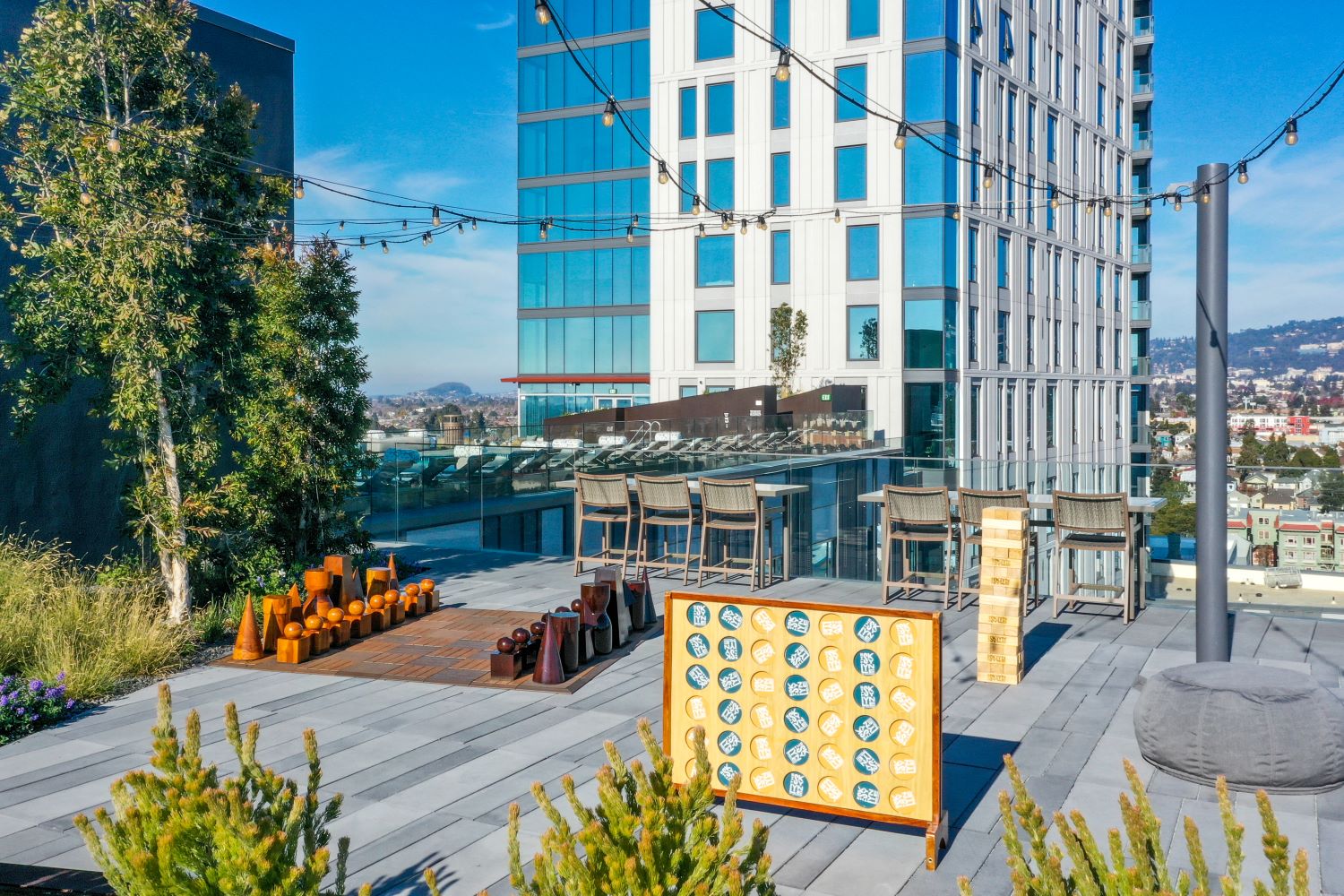 The Skylyne at Temescal : Rooftop