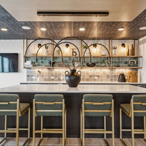 Vibrant design elements for the perfect hangout spot