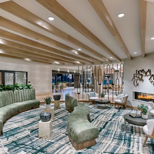 Atlee Square Fireplace Lounge	