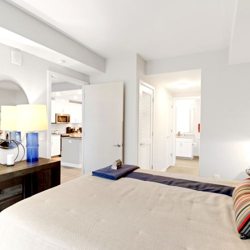 And your jack and jill bathroom is right there	