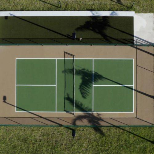 Pickleball court