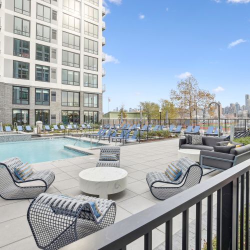 Plenty of space to catch sun rays on a warm summer day	