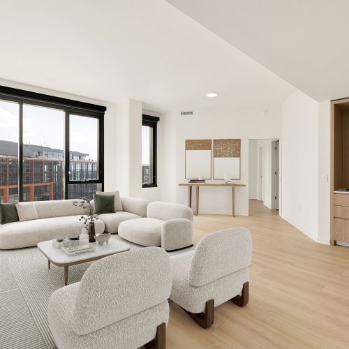 Enjoy a ton of natural light 	