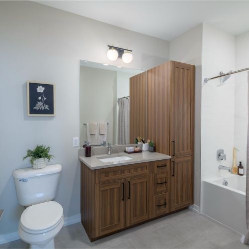 Bathroom with bathtub