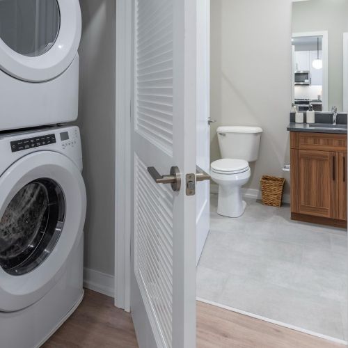 In-unit laundry 