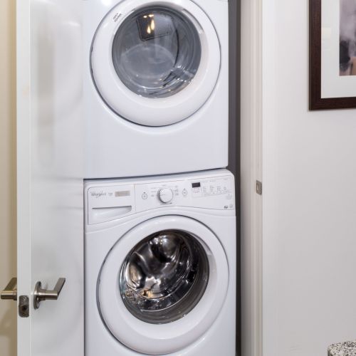 In-unit laundry