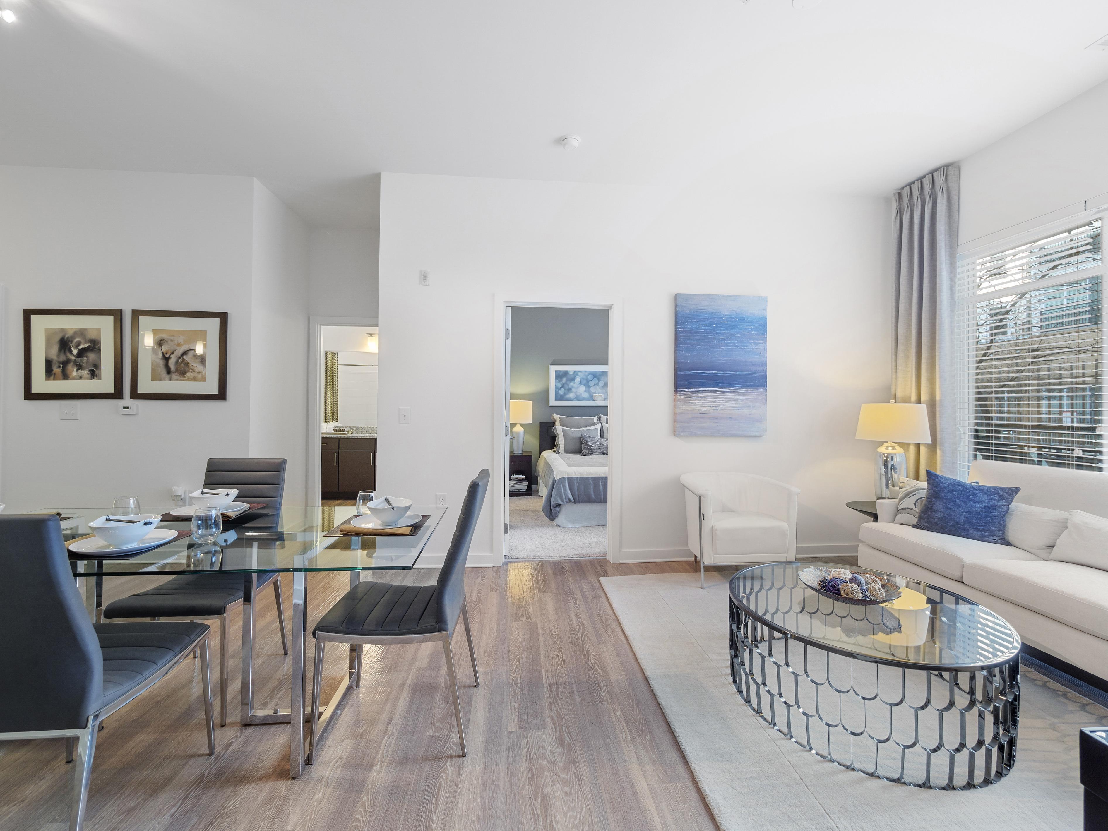 Living and dining room