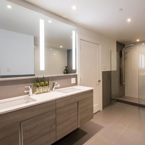 Bathroom with Double-Sink