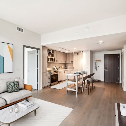 Living made easy with large floor plan spaces	