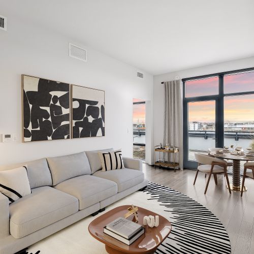 Enjoy captivating views of the city from your home	