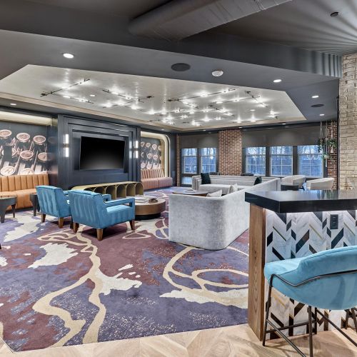 Catch a game with friends in the media room