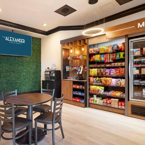 Enjoy a treat with lunch at the Micro Market