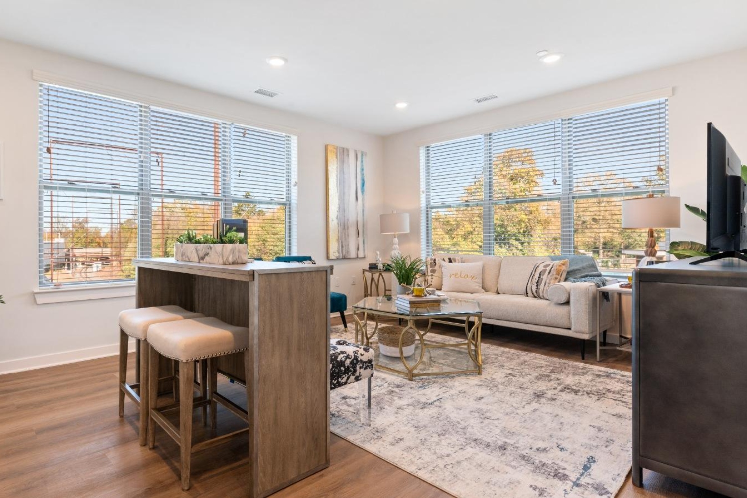 The Grant : Living Room