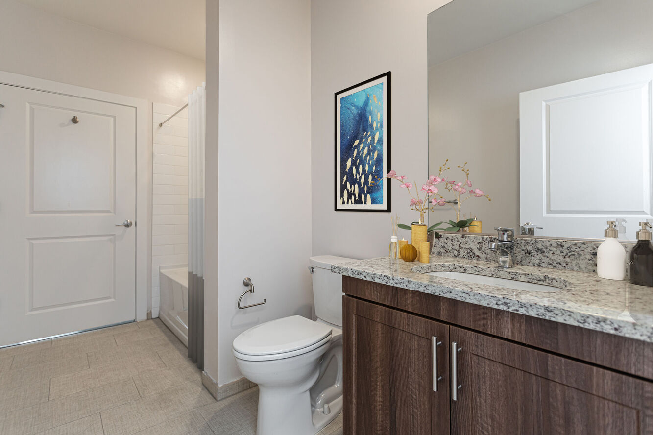 The Square : Bathroom