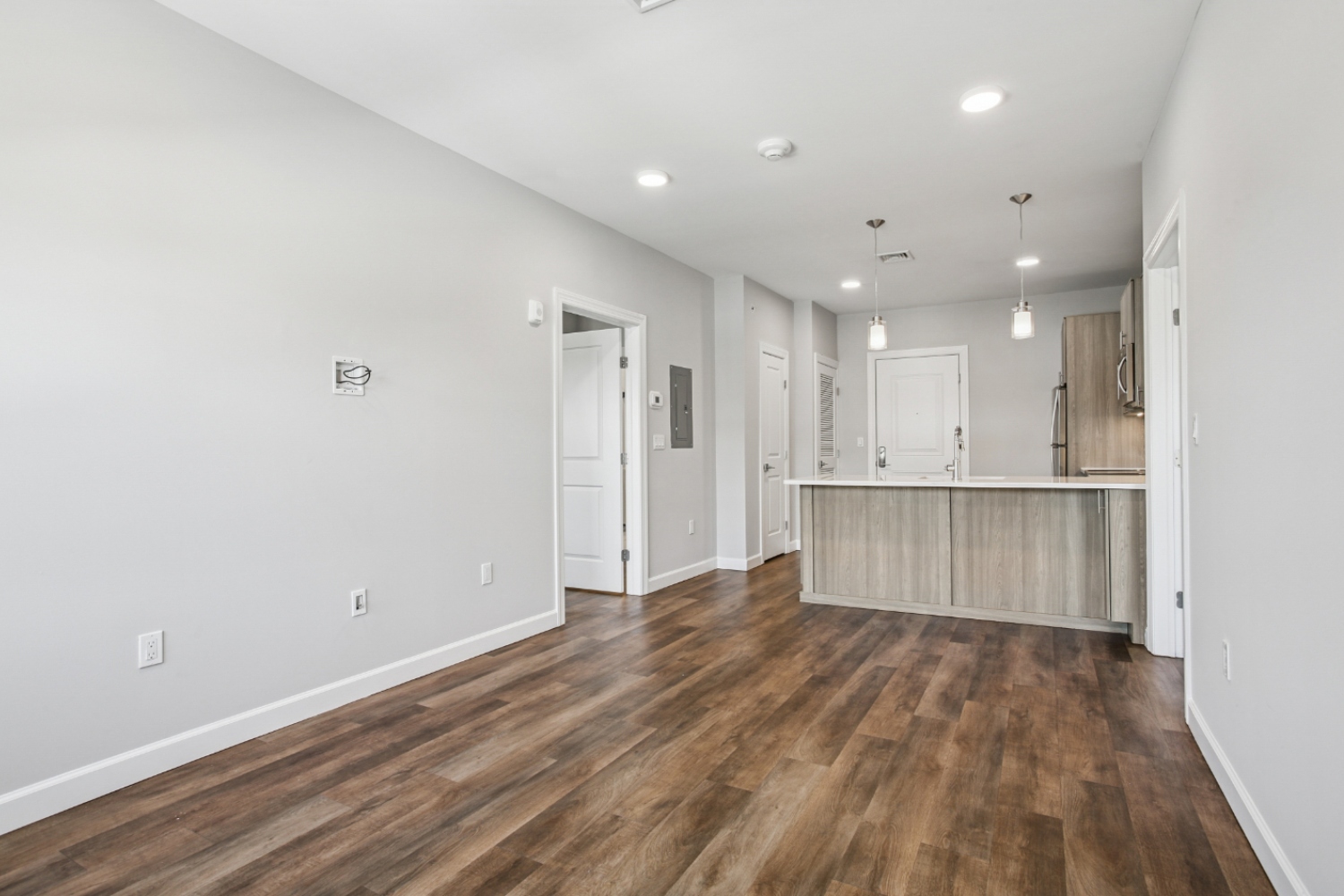 Living Room & Kitchen View
