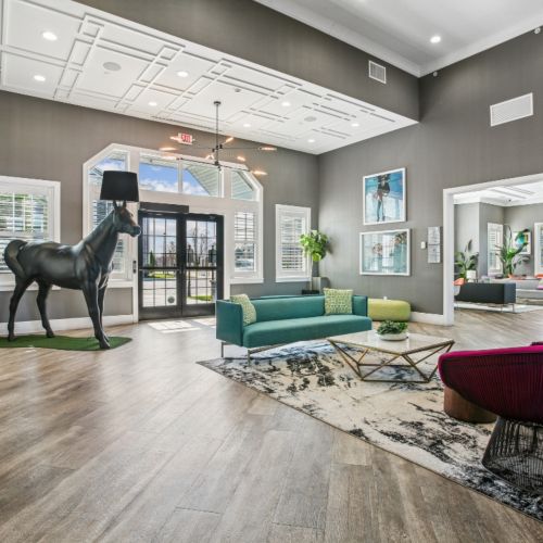 Lounge – Corner Fireplace Angle