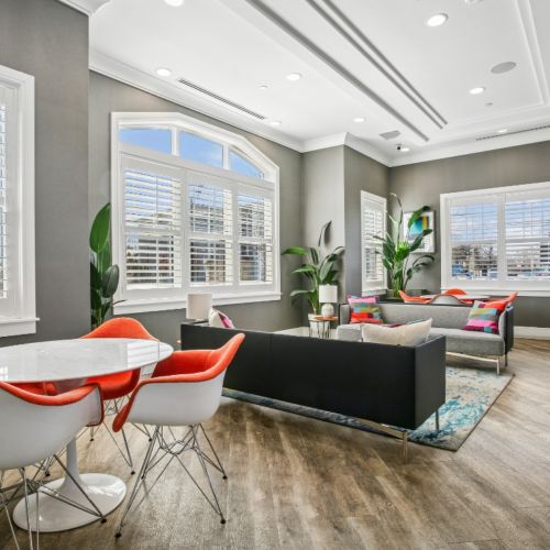 Lounge with TV & Seating Area