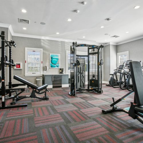 Fitness Center – Weight Machines