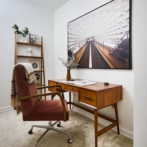 Photo of desk in home