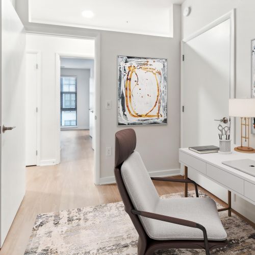 Photo of office in a 2 bedroom apartment