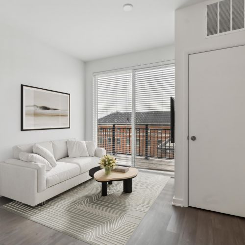 Photo of a livingroom in a 2 bedroom apartment