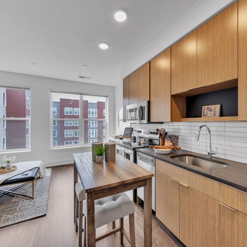 Living Dining Kitchen