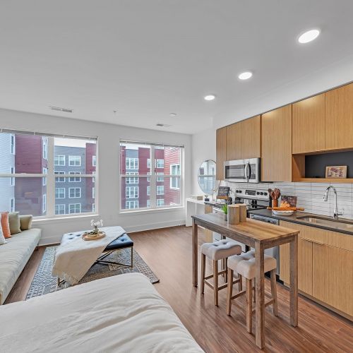 Living Dining Kitchen