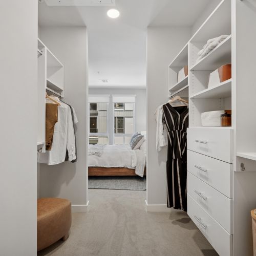  over-sized closets at Piper Norwalk