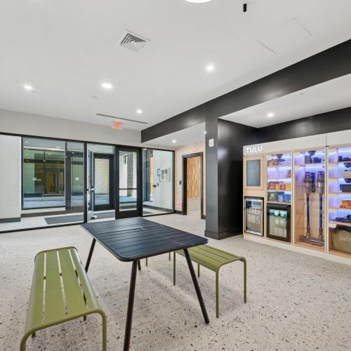 Tulu™ vending machines for renting day-to-day items