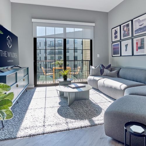 The Wyldes Apartment Living room 