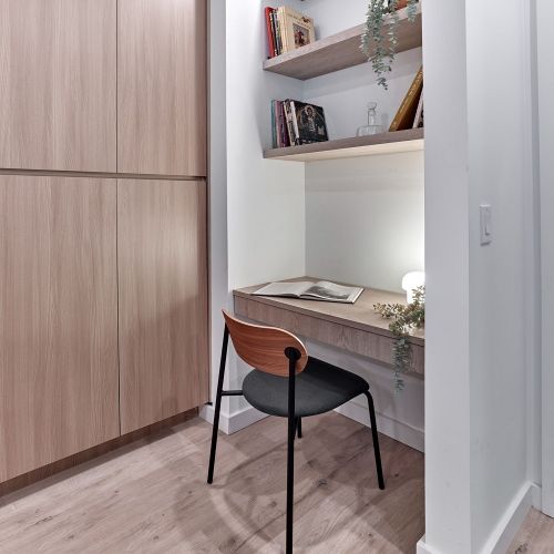 The Wyldes Apartment Built-in desk
