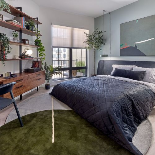 The Wyldes Apartment Primary bedroom 