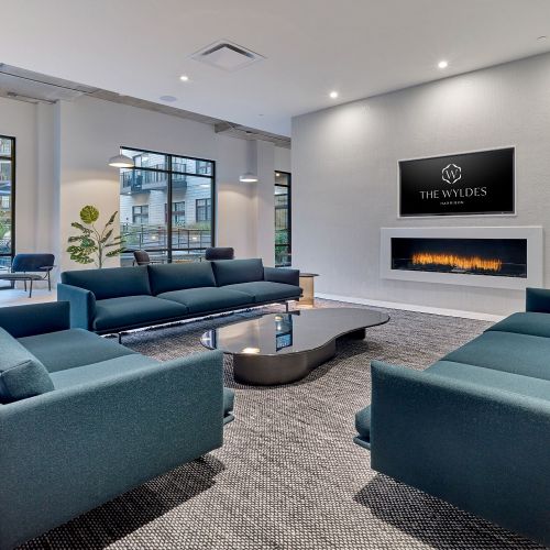 Pool Hall indoor  lounge 