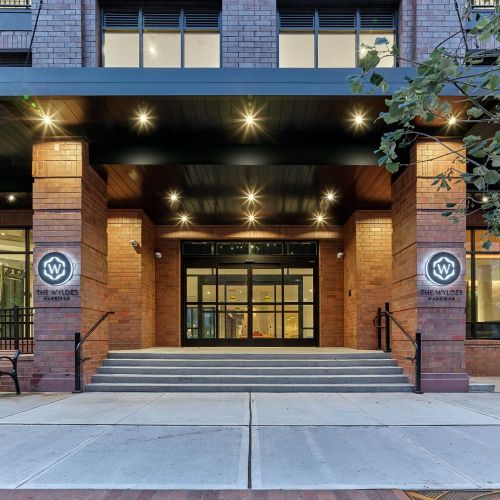 Exterior of building 