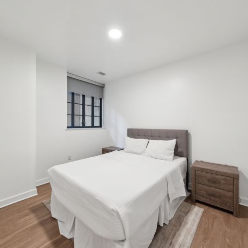 Bedrooms that blend tranquility with trend, offering a perfect night's rest