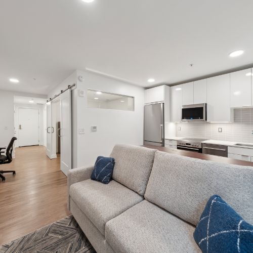 Elevate your everyday with a kitchen that inspires and a living room that welcomes.