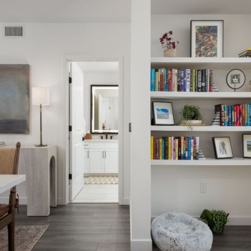 Library and modern finishes